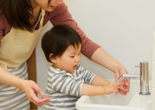 洗面所への導線づくり