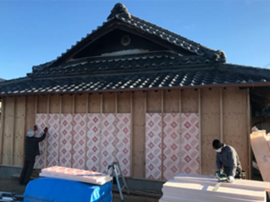 外壁工事