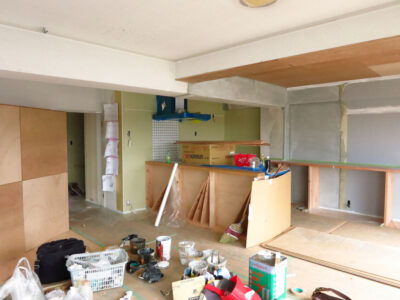 空中庭園のあるマンションリノベーション工事