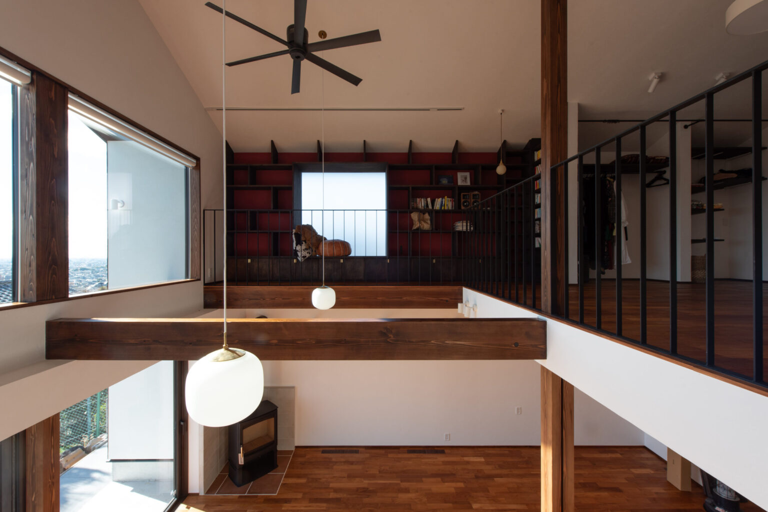 大阪のおしゃれな注文住宅の施工事例_木の家1