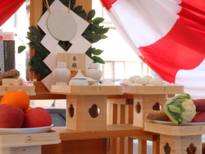 堺市東区で地鎮祭