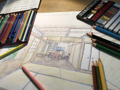 手描き図面