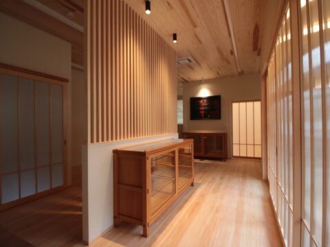 高野山の仕事場  断熱木のリノベ