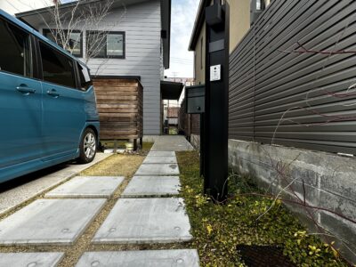 2年後のお庭の感じ